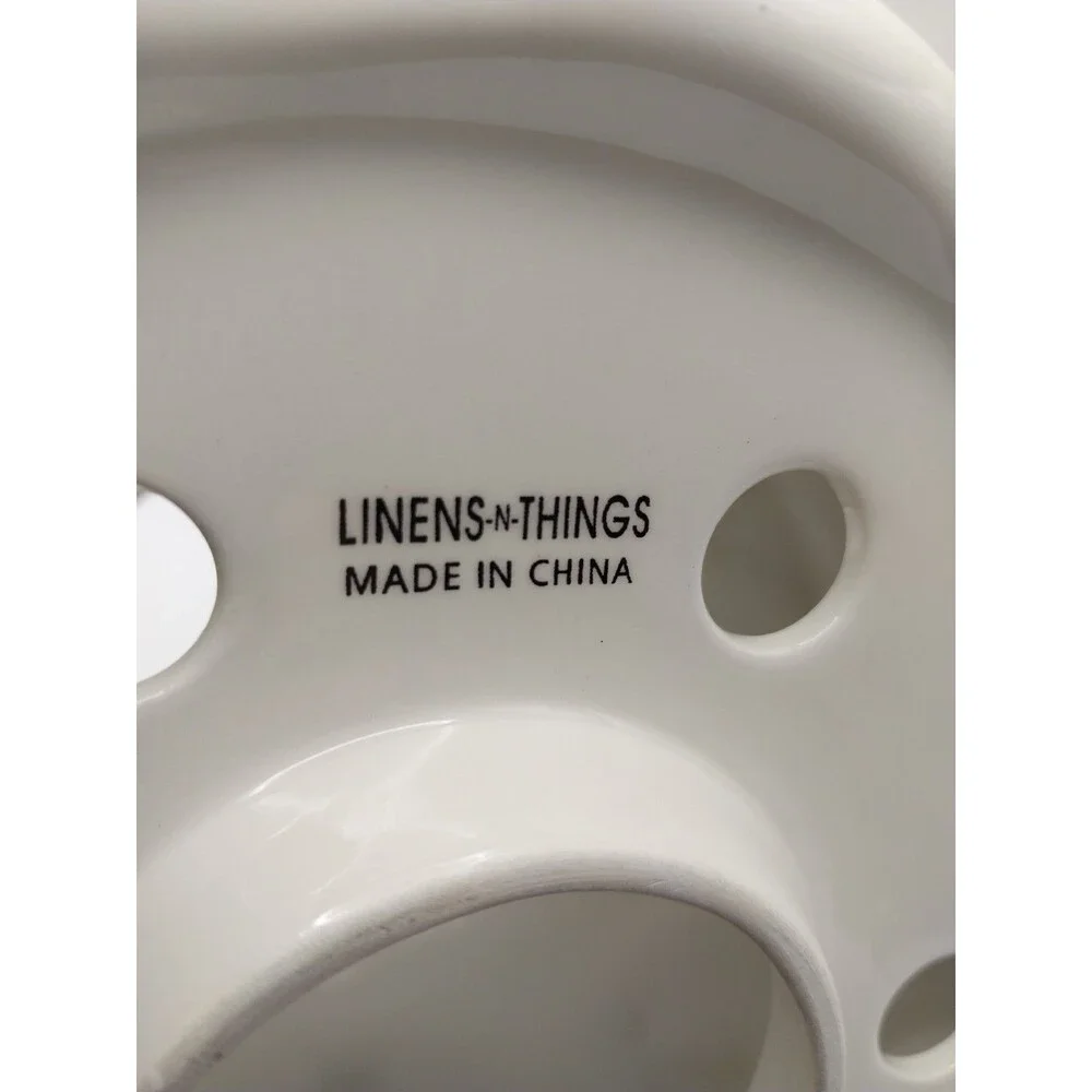 Linens 'N Things Snowman Family Candle Topper Shade Fits Large 22oz Jars